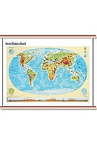 Dezvoltare personală și non-ficțiune - Harta fizica mini a lumii