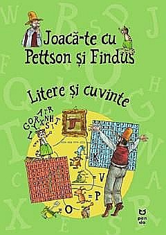 Cărți - Joacă-te cu Pettson și Findus - Litere și cuvinte – Sven Nordqvist