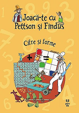Cărți - Joacă-te cu Pettson și Findus - Cifre și forme – Sven Nordqvist