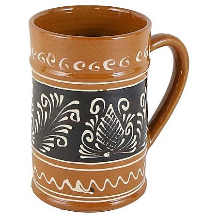 Casă și decorațiuni - Cana bere din ceramica 10x15 cm