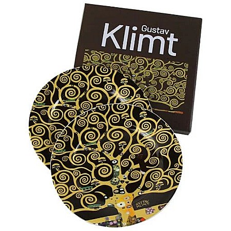 Casă și decorațiuni - Set 2 farfurii desert 19 cm tree of life