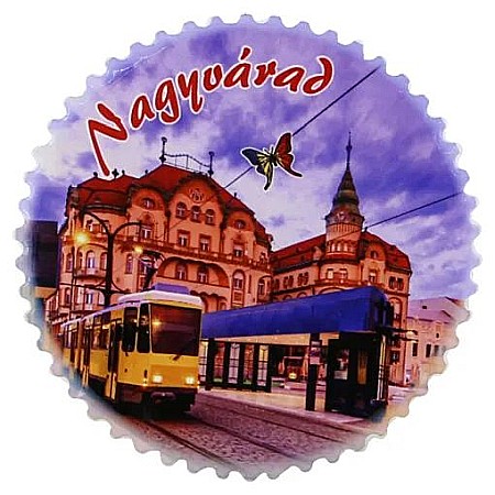 Casă și decorațiuni - Magnet din ceramica Romania7 cm Nagyvarad 40706