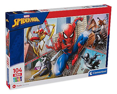 Jucării și jocuri - Puzzle 104 maxi - spider-man cl23734
