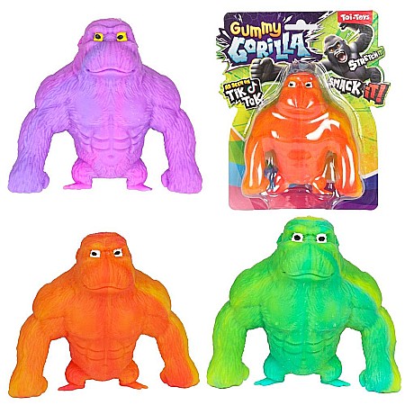 Jucării creative și senzoriale - Jucarie stretchy gorila toi-toys 35778z