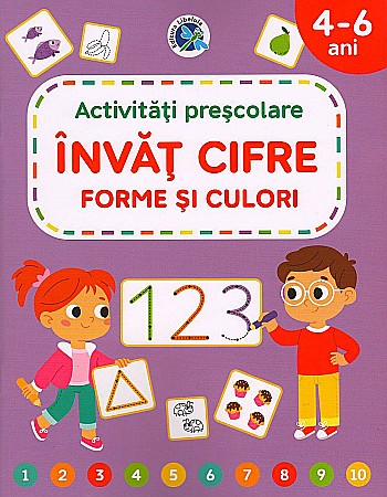 Educație și carte școlară - Invata cifre, forme si culori