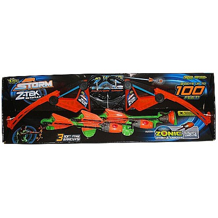 Jucării interactive și tematice - Arc cu 3 sageti zing - air storm z-tek bow as979