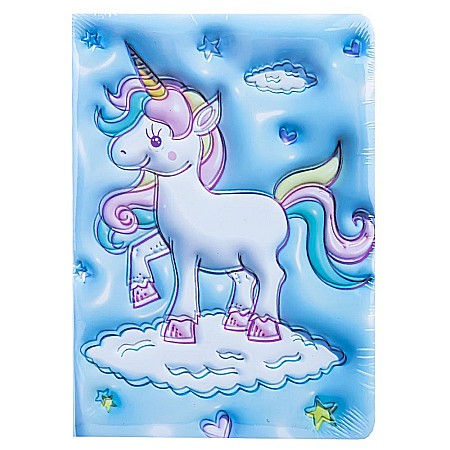 Papetărie și articole din hârtie - Notes 3d 80 file unicorn 3762-5
