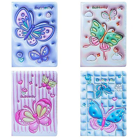 Papetărie și articole din hârtie - Notes 3d 80 file fluturasi 3762-4