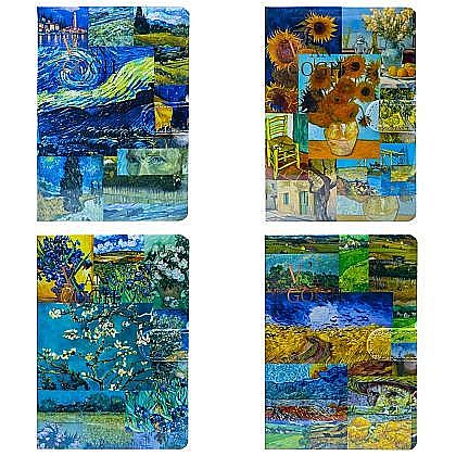 Papetărie și articole din hârtie - Notes cu magnet 112 file van gogh 1956-6