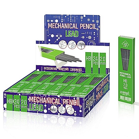 Mine și rezerve - Mine creion mecanic 2 mm HB S-Cool