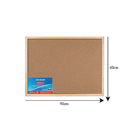 Panouri de plută - Panou pluta rama lemn 60x90cm Offishop