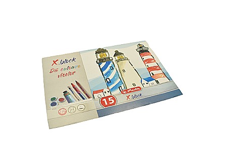 Blocuri de desen școlare - Bloc desen x.Block A3 15 file Herlitz