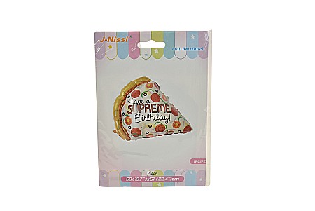 Promoții de Toamnă - Balon folie figurina pizza 50x57cm zzc-631
