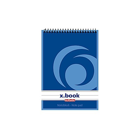 Papetărie și articole din hârtie - Bloc notes x.book dictando A6 50 file Herlitz