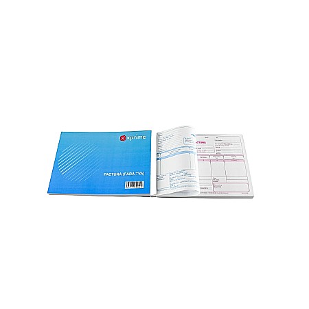 Promoții de Toamnă - Factura fara tva autocop.A5 coperta