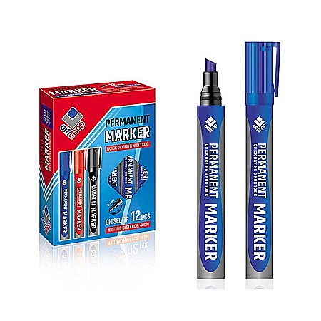 Marker permanent tesit albastru 3-5 mm Offishop [1]