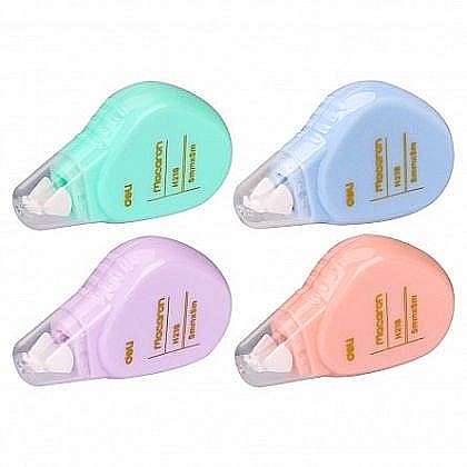 Promoții de Toamnă - Banda corectoare 5mm*5m Macaron Deli
