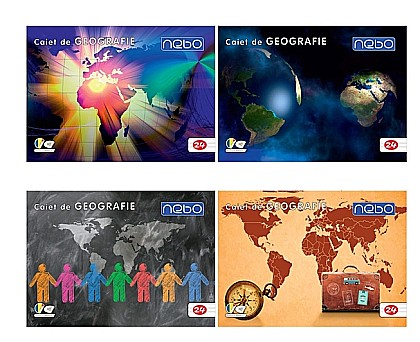 Caiete geografie și biologie - Caiet geografie 24 file Nebo