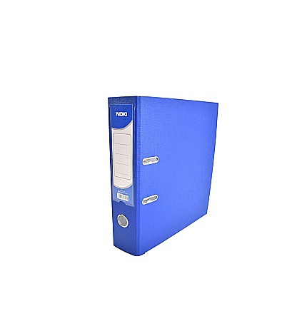 Birotică și accesorii birou - Biblioraft plastifiat, 70mm, culoare albastru, Noki