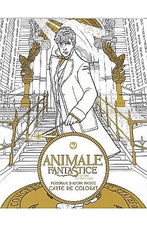 Cărți de colorat - Colorat: Animale fantastice si unde le poti gasi