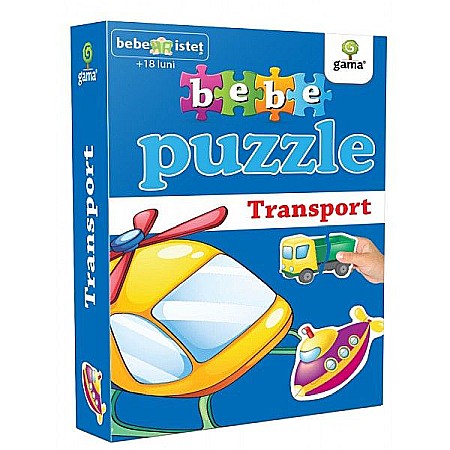 Cărți - Mijloace de transport – Bebe puzzle