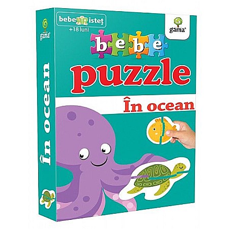 Hobby și activități pentru copii - Ocean – Bebe puzzle