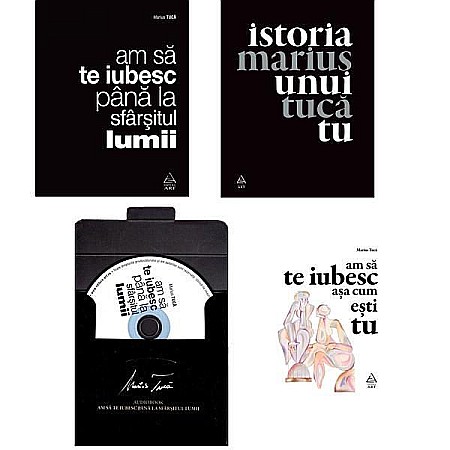 Cărți - Am sa te iubesc (3 carti + 1 audiobook) – M. Tuca