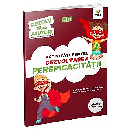 Cărți - Activitati pentru dezvoltarea perspicacitatii 3-5 ani