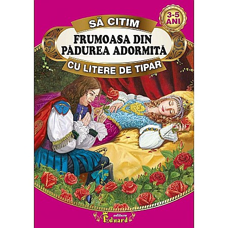 Cărți - Să citim Frumoasa din pădurea adormită cu litere de tipar – Frații Grimm
