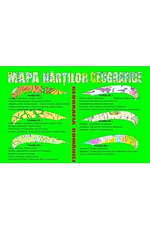 Cărți - Mapa geografia Romaniei – Marius Lungu