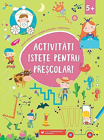 Cărți - Activități istețe pentru preșcolari 5 ani+ – Ballon Media