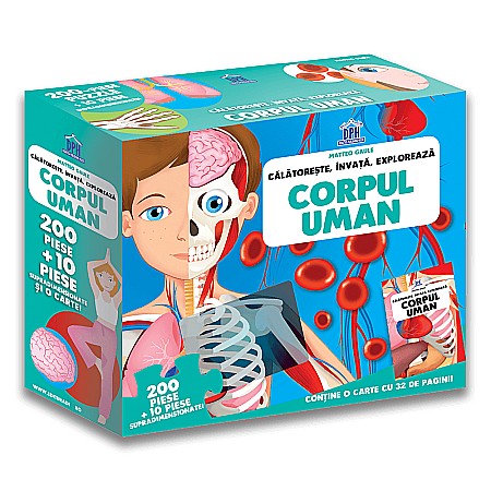 Cărți - Corpul uman - călătorește învață explorează