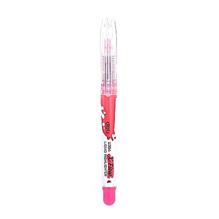 Textmarker lichid rosu Deli [1]