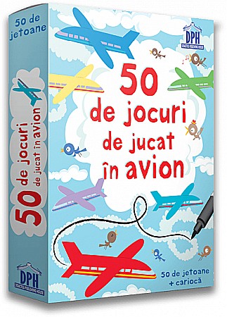 Cărți - 50 de jocuri de jucat în avion