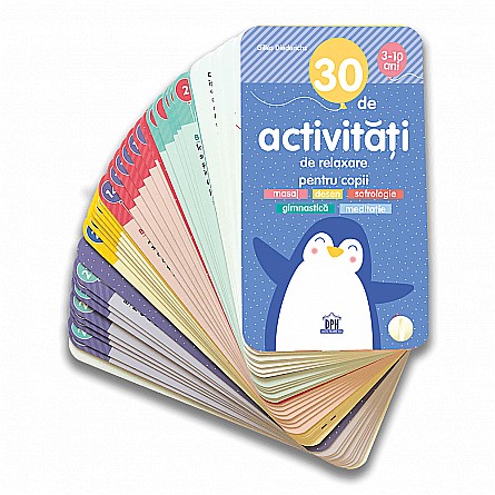 Cărți - 30 de activități de relaxare pentru copii