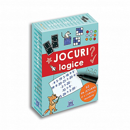 Hobby și activități pentru copii - Jocuri logice - 50 de jetoane