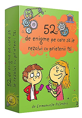 Enciclopedii și atlase pentru copii - 52 de enigme pe care să le rezolvi cu prietenii tăi
