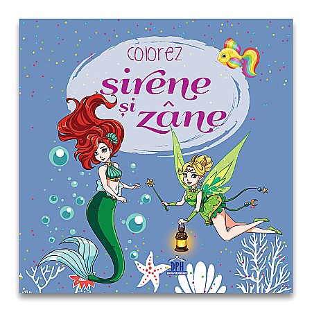 Cărți - Colorez sirene și zâne