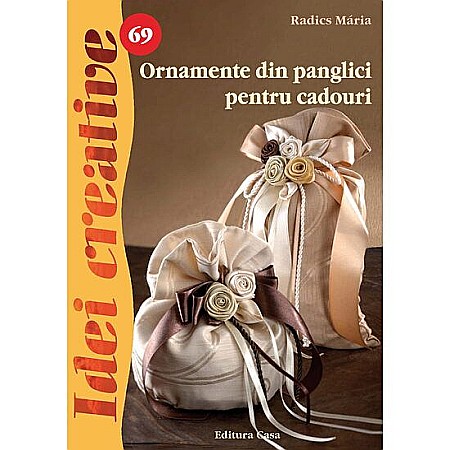 Cărți - Ornamente din panglici pentru cadouri - Radics Maria
