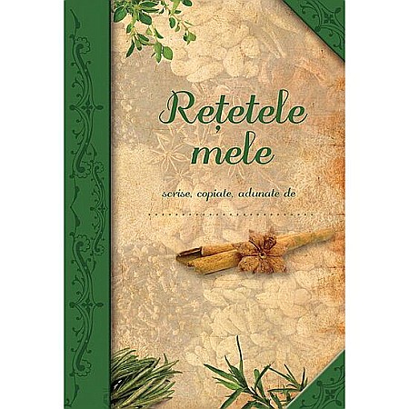 Cărți - Agenda - retetele mele –  Csucs Franciska