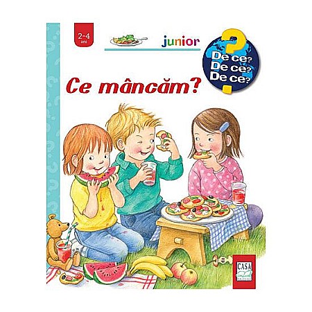 Enciclopedii și atlase pentru copii - Ce mâncăm?