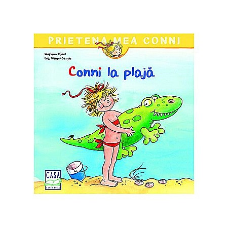 Cărți - Conni la plajă – Wolfram Hänel, Anna Döring, Eva Wenzel-Bürger