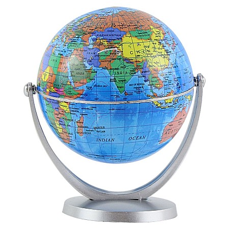 Globuri pământești - Glob pamantesc cu rotatie 360 de grade 15 cm