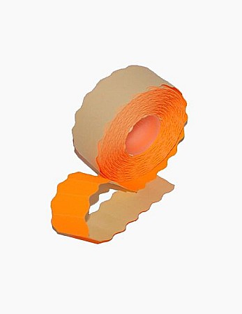Papetărie și articole din hârtie - Etichete rola 26x12mm 1500/rola orange