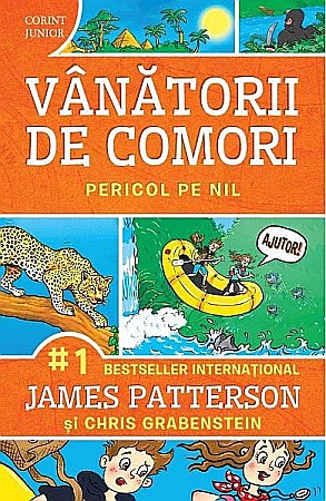 Cărți - Vanatorii de comori 2. Pericol pe Nil 2020 – James Patterson, Chris Grabenstein