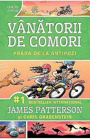 Cărți - Vanatorii de comori vol.7 prada de la antipozi-corint – James Patterson, Chris Grabenstein