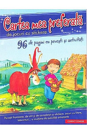 Cărți - Cartea mea preferata de jocuri cu stickere