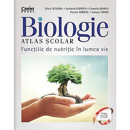 Cărți - Atlas scolar biologie. Functiile de nutritie in lumea vie