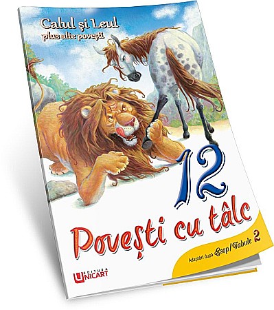 Cărți pentru copii - 12 pov – Calul și leul – Macaw Book