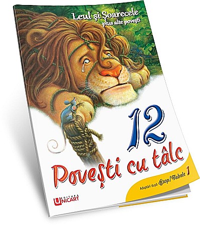 Cărți pentru copii - 12 pov – Leul și șoarecele – Macaw Book